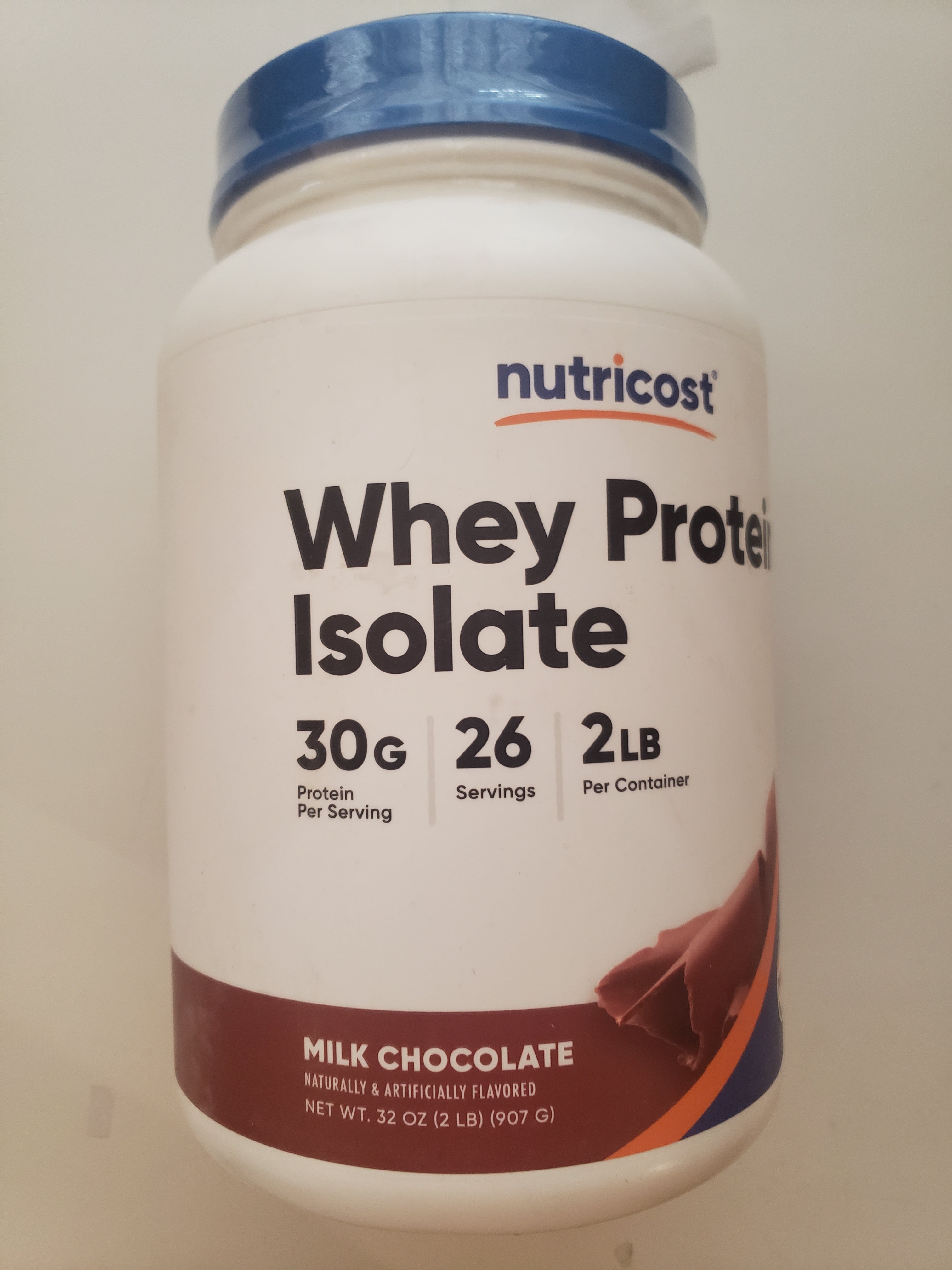 Nutricost Whey Protein Concentrate (Chocolate) 2LBS - Gluten Free & Non-GMO